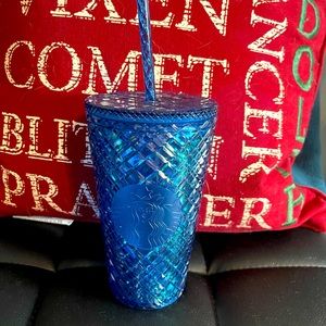 Blue Starbucks Cup